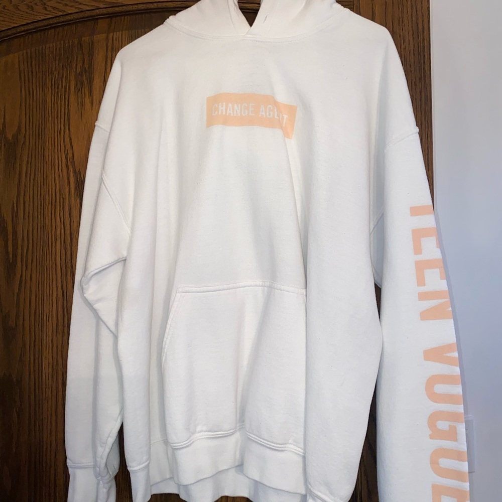 Urban outfitters teen vogue white sweatshirt